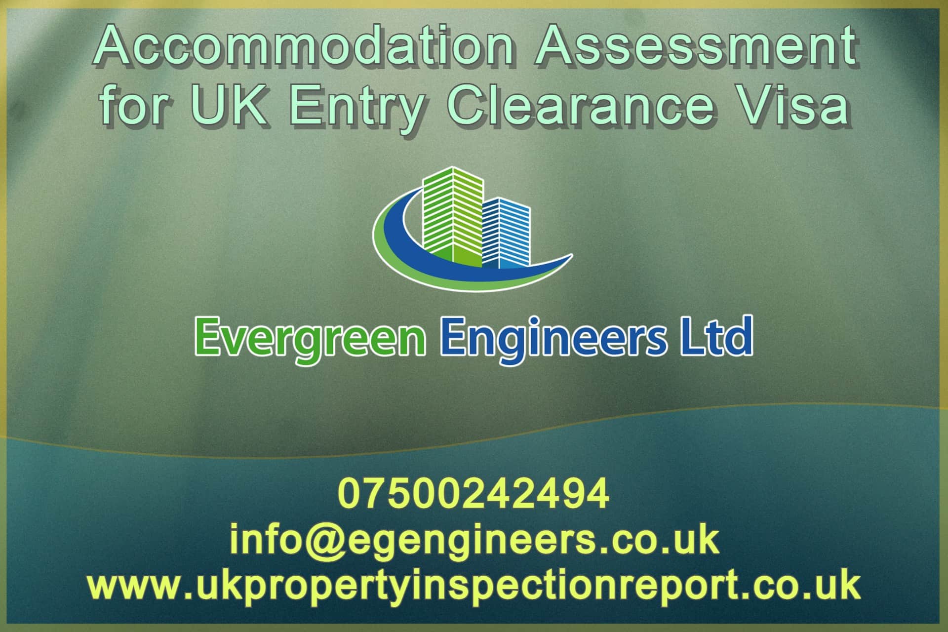 Accommodation Assessment for UK Entry Clearance