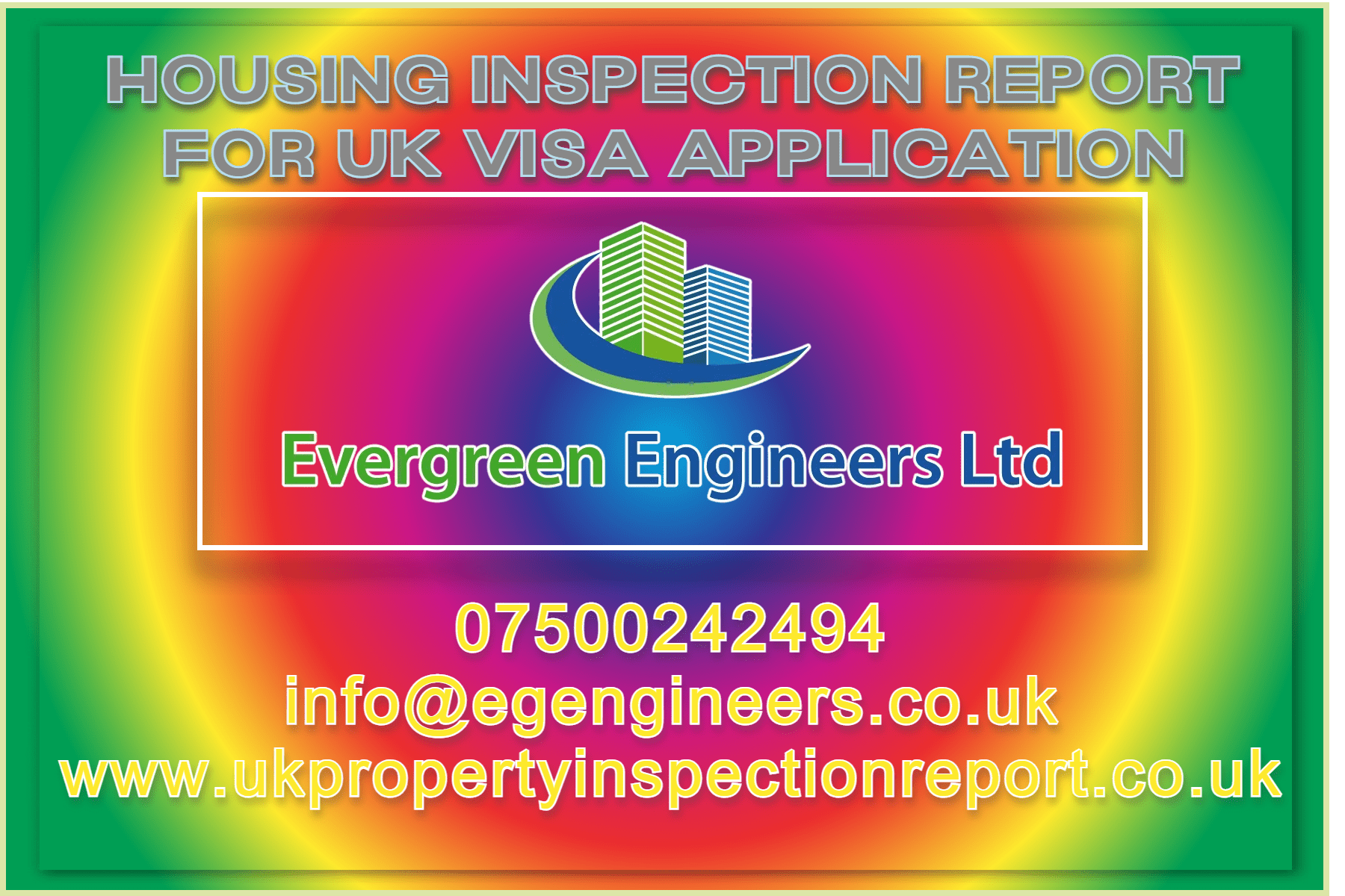 Property Inspection Report for UK Visa and Immigration