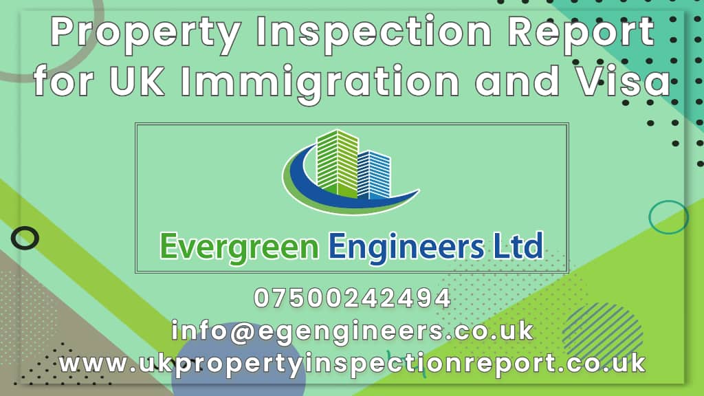 Property Inspection Report Kettering for UK visa and Immigration