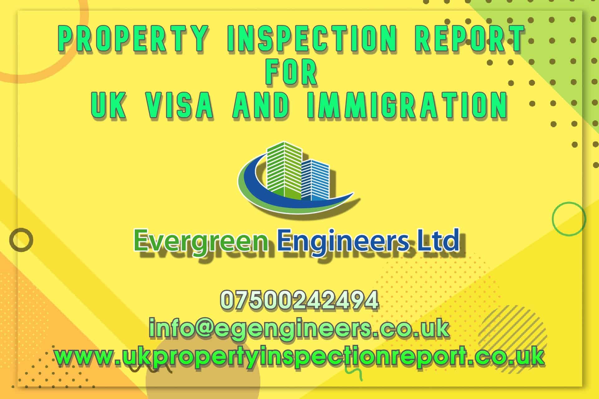 Property Inspection Report Shadwell East London for Immigration