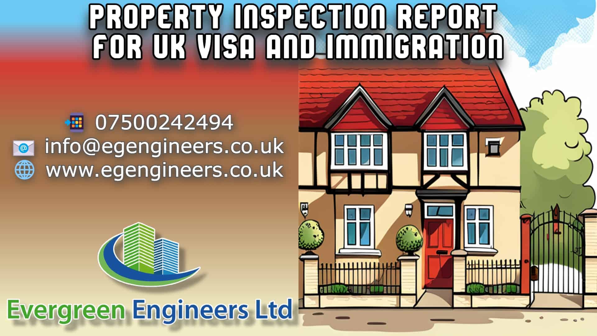 Property Inspection Report Romford for UK visa and Immigration
