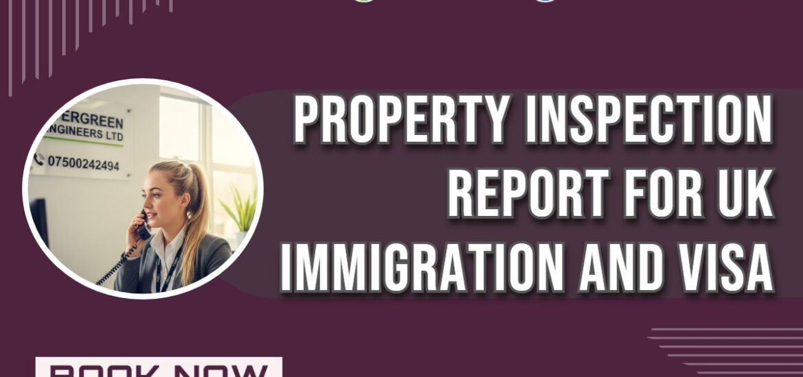 Property Inspection Report London Council for Immigration purposes